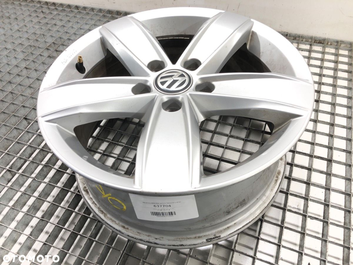 FELGA ALUMINIOWA 16 6,5J 5X112 57,1 ET42 - 303.00 PLN - VW PASSAT B7 (362) 2010 - 2015  3G0071496A - 2
