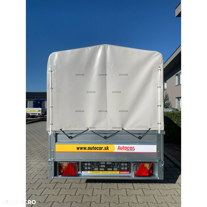 Autocar Remorca Noua 2050X1140 de 750 kg cu prelata inaltime 1200mm de la podea - 5