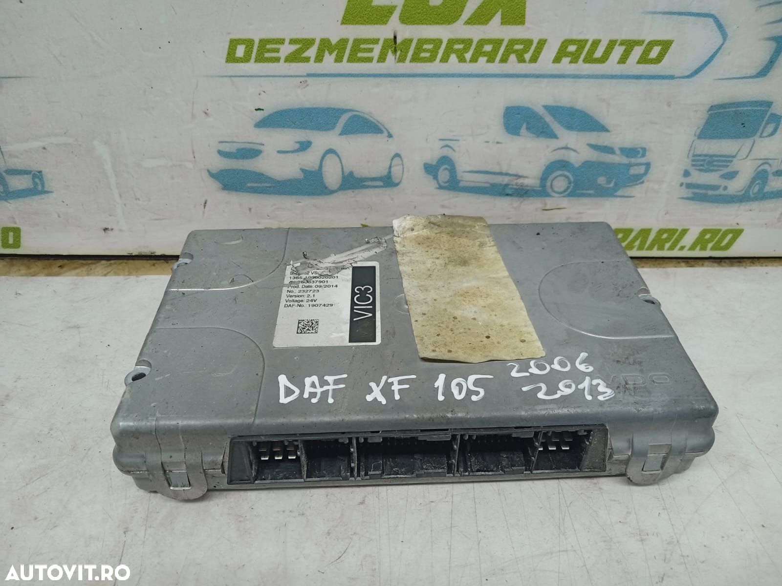 Control unit VIC Daf XF 105 generatia [2005 - 2013] - 1