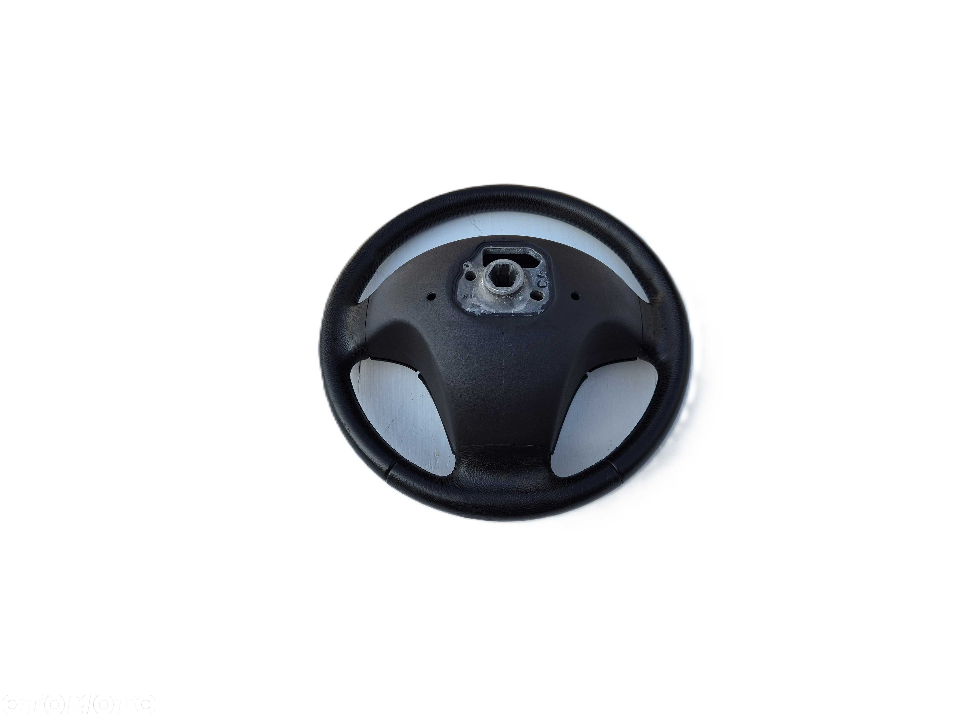 Kierownica CZARNA Skórzana VOLVO S40 II V50 B. Ładna AIRBAG Poduszka - 6