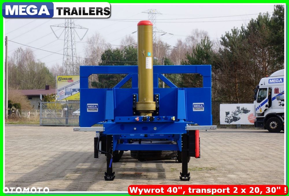 Mega 65 m³ wywrotka na kontener 40 Ft / do 44,0 T DMC zestawu !!! - 9