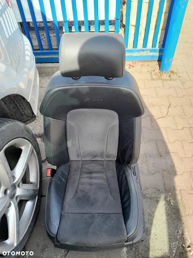 Fotele skórzane komplet AUDI Q7 4L 05-09r. s-line - 1