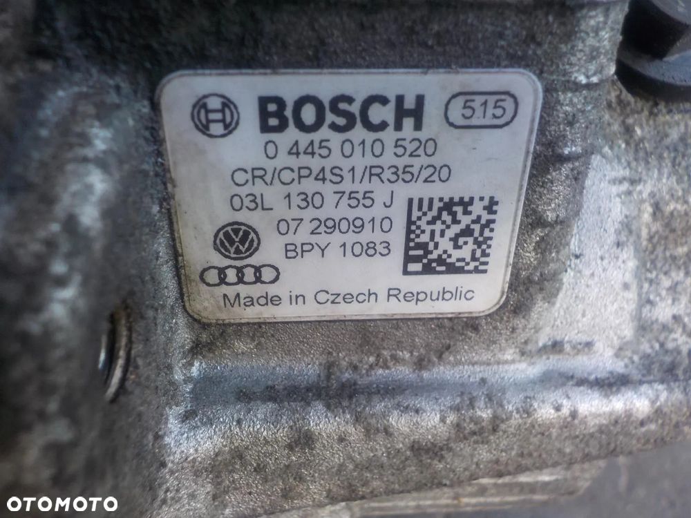VW T5 CAA 2.0 TDI POMPA WTRYSKOWA PALIWA 03L130755J - 4