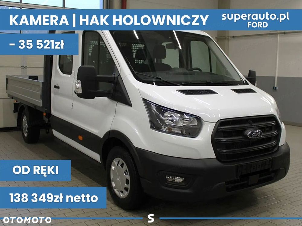 Ford Transit 350 L4 Trend Zabudowa Brygadowa + Wywrotka RWD 2.0 130KM - 2