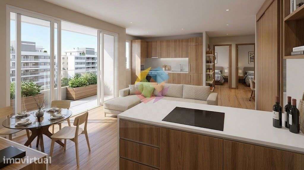 Apartamento T3 São João de Vêr com Garagem Fechada - Grande imagem: 5/15