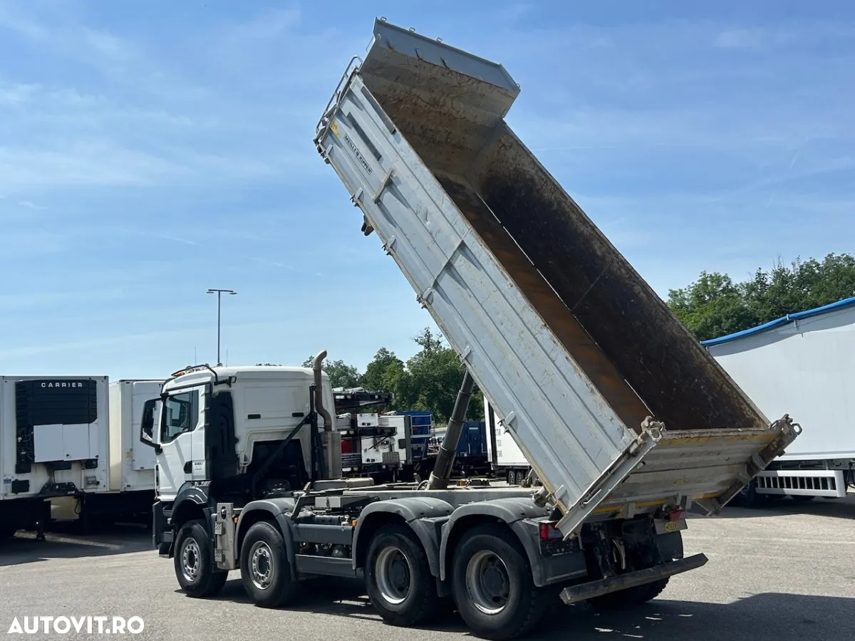 MAN TGS35.470, Meiller, basculare 3 parti, factura externa - 6
