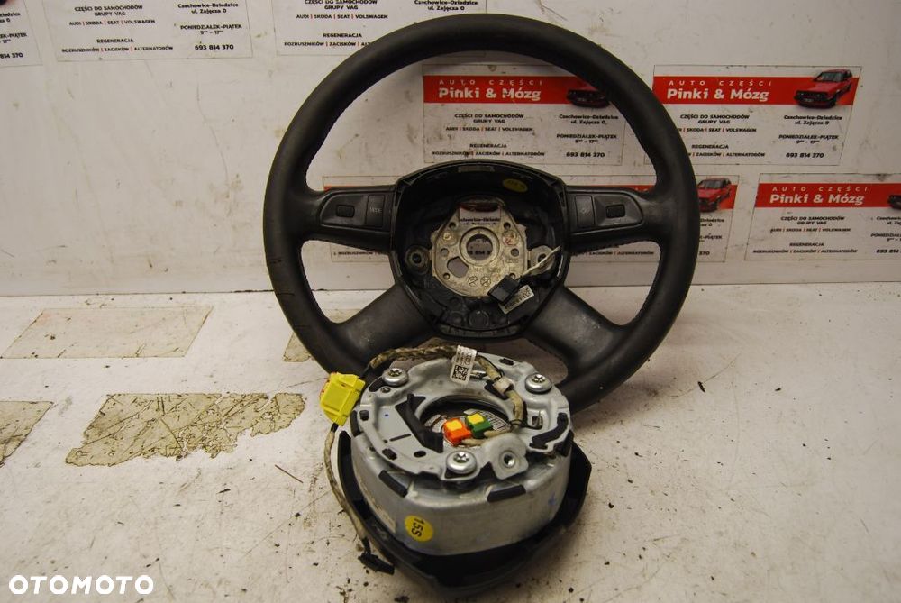 KIEROWNICA MULTIFUNKCJA PODUSZKA 8E0880201CE AUDI A4 B7 8P0419091BG 8P0419091BH AUDI A3 8P ŁOPATKI - 6