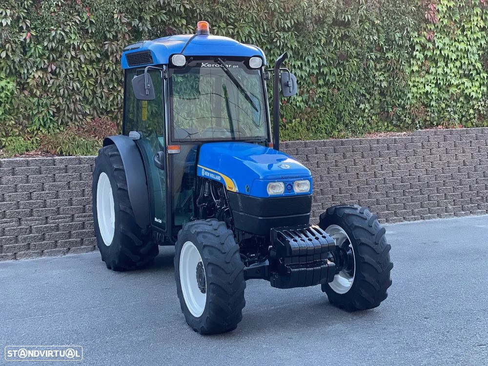New Holland TN95FA 4RM Cabine AC - 2