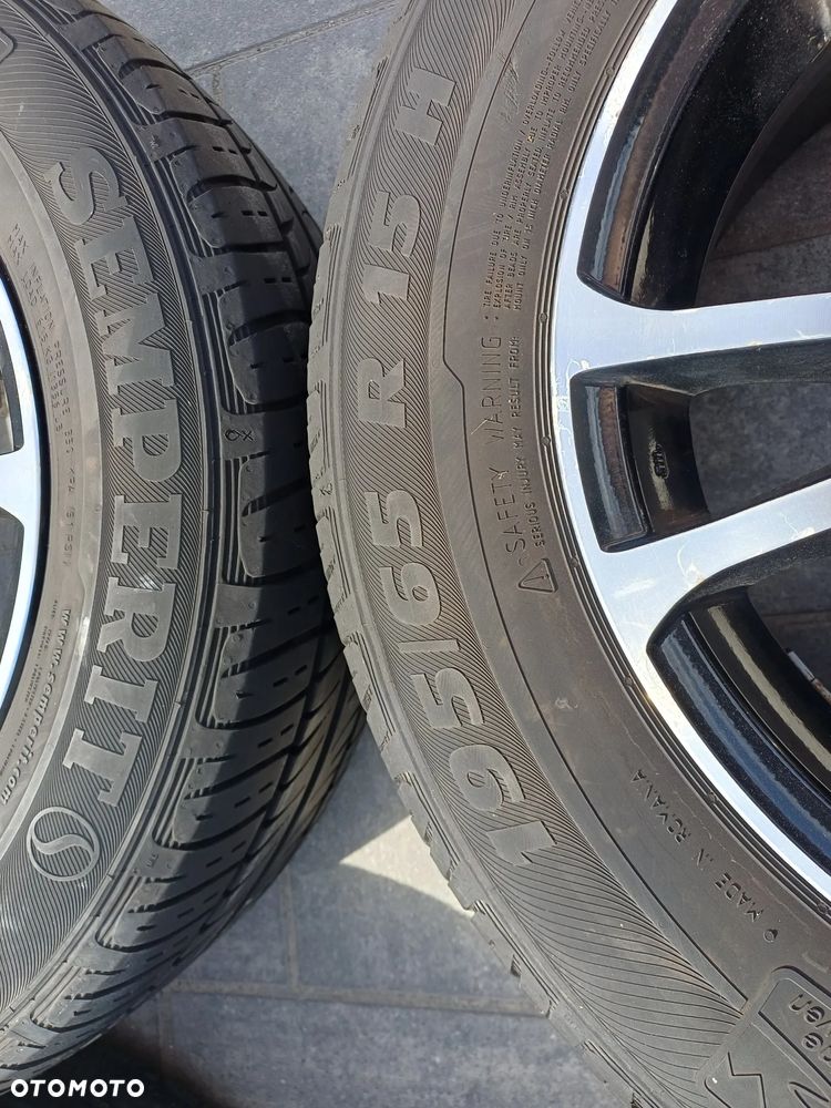 FELGI Z OPONAMI KOŁA ALUMINIOWE PEUGEOT 308 I R15 4X108 ET24 65,1 mm OPONY SEMPERIT 195/65 R15 NR34 - 6