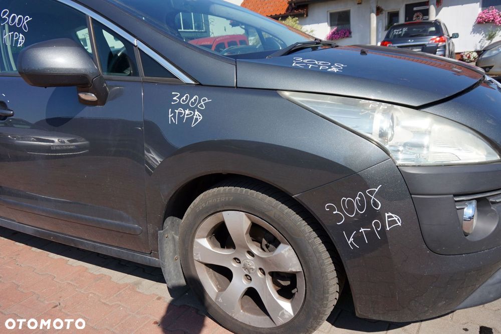 BŁOTNIK PRZEDNI PRAWY 3008 I KTPD  SZARY PEUGEOT 2009-2013 - 3