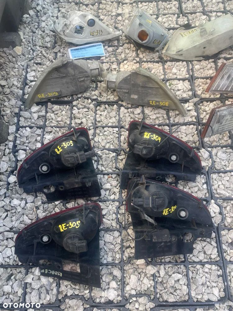 RENAULT HALOGENY MIGACZE LAMPKI ŚWIATŁA TYLNIE W ZDERZAK - 10