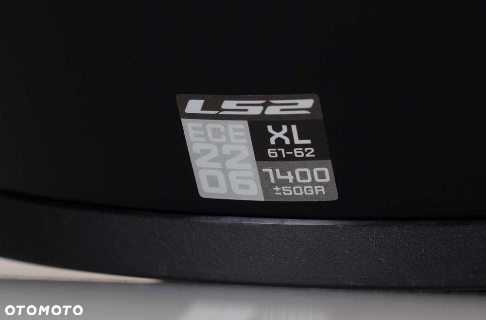 KASK Zamknięty Integralny LS2 FF353 RAPID II Czarny System PINLOCK XL - 6