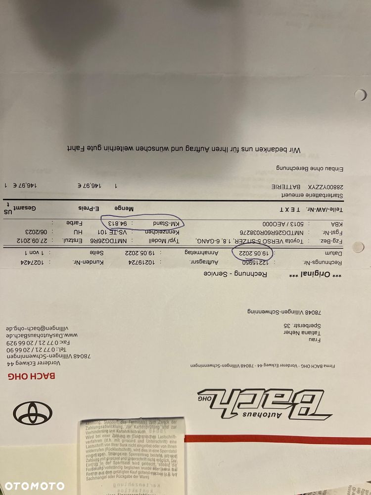 Toyota Verso 1.8 5-Sitzer Comfort - 8