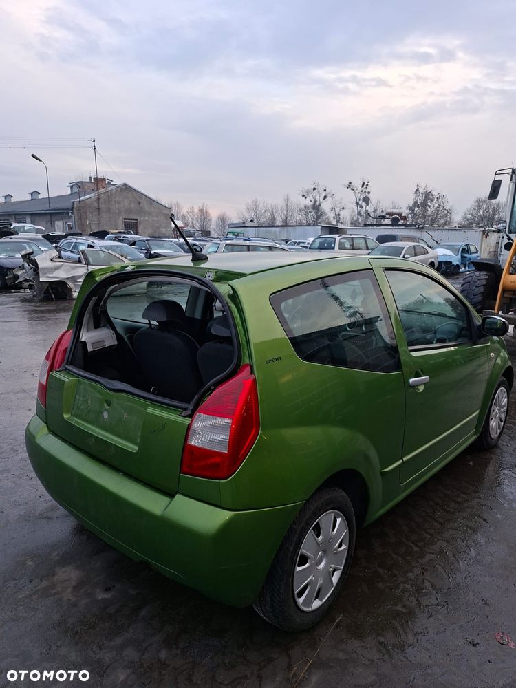 Citroen C2 na części Kolor LQF - ABSINTHE GREEN PAINT - 4