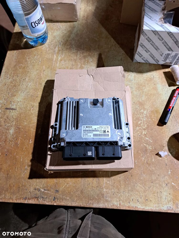 Komputer sterownik silnika ECU PSA Opel Peugeot Citroen 1675653780 9838217080 9851331280 0261S105H6 - 1