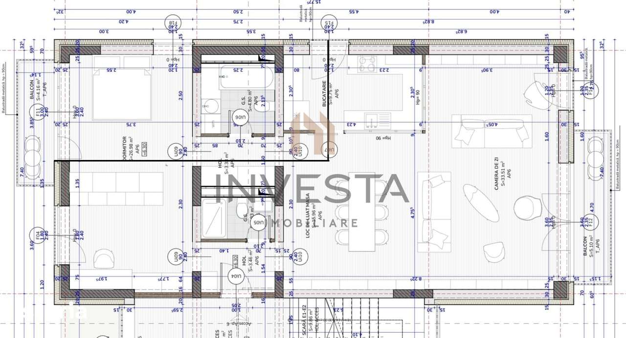Constructie premium/Piscina privata cu panorama/Cartier Europa — fotografia 3