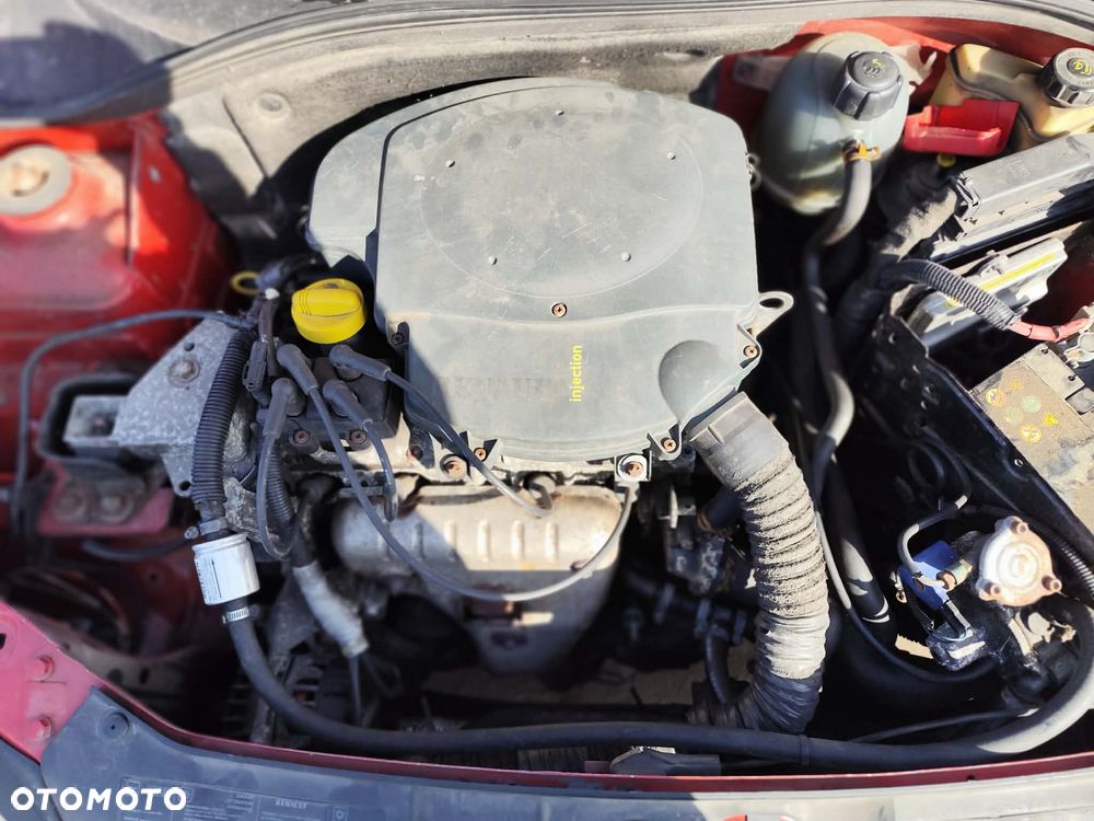 renault thalia silnik 1.4 8v k7j700 skrzynia jb1926 sanki belka przód tył wahacz zacisk - 2