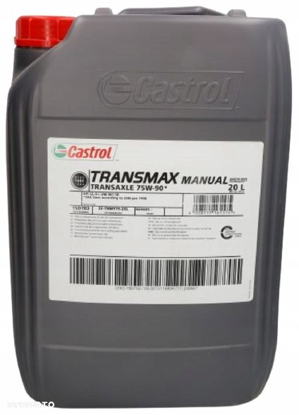 OLEJ CASTROL TRANSMAX MANUAL TRANSAXLE 75W90