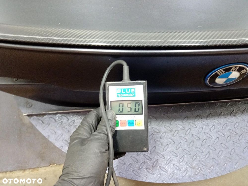 BMW I5 M60 G60 23- TYLNA KLAPA BAGAŻNIKA C64 FROZEN DEEP GREY METALLIC - 5