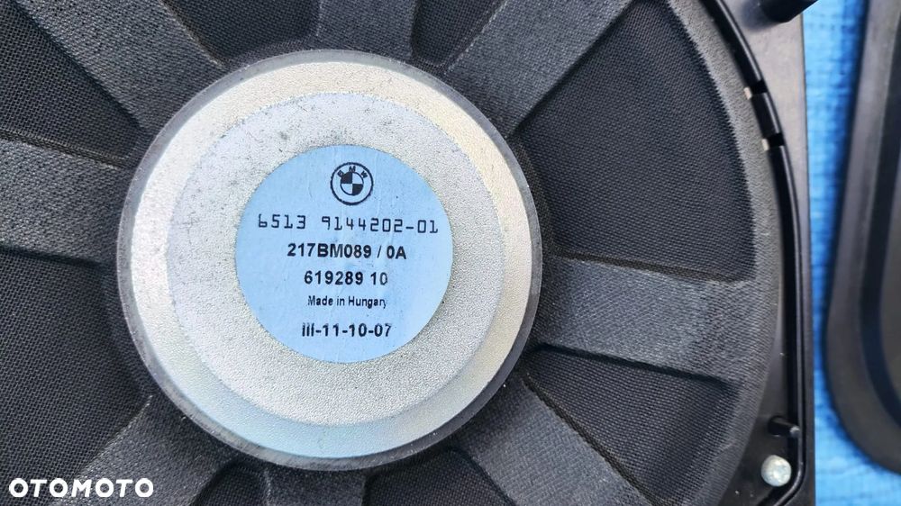 GŁOŚNIKI HIFI KOMPLET BMW E63 LCI LIFT - 2