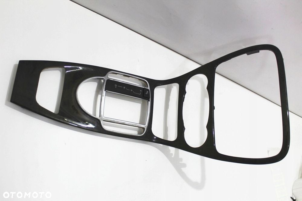 Ramka środkowa konsoli panel dekor drewno Mercedes SL R230 W230 SL500 SL350 - 12