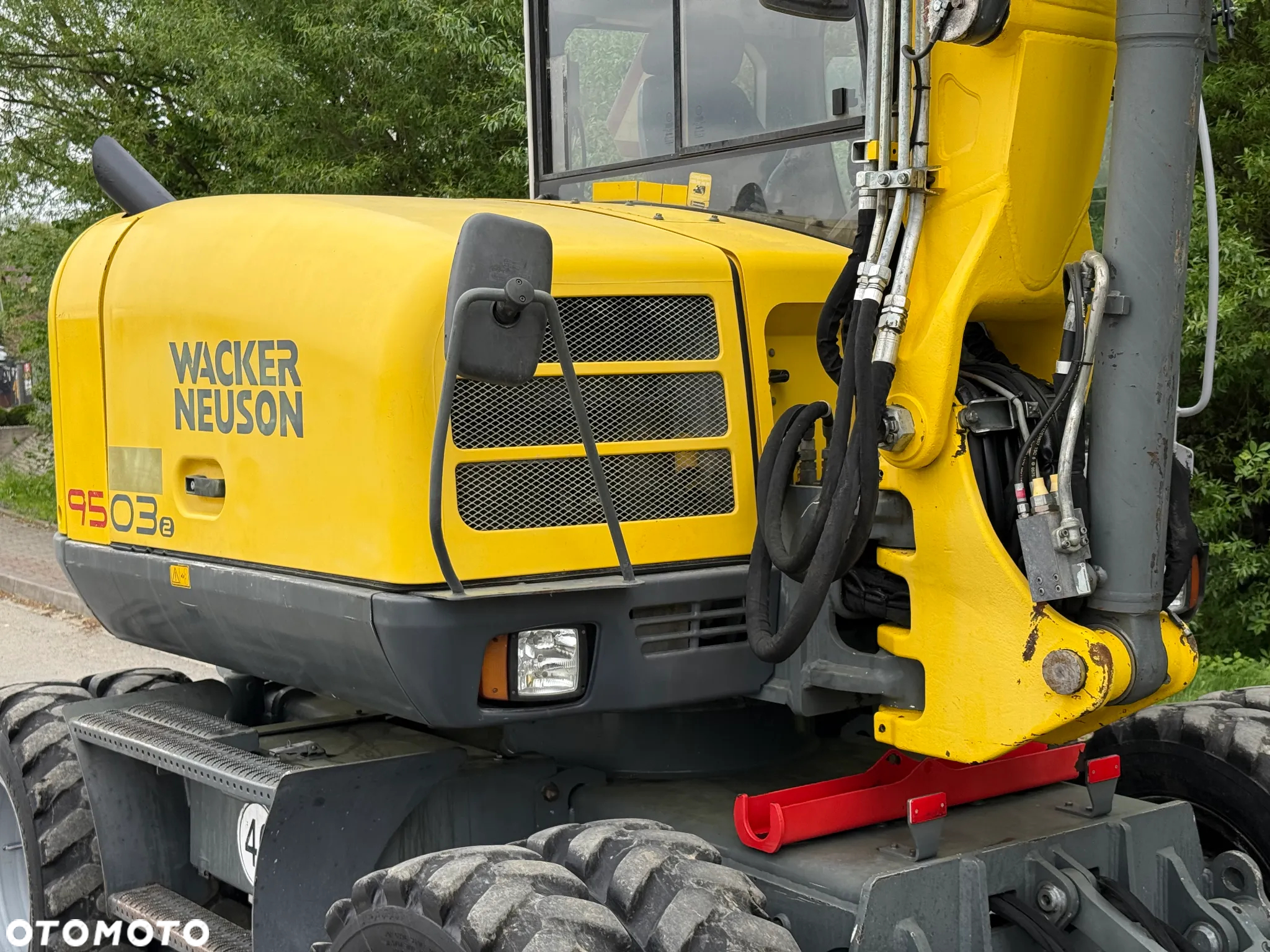 Wacker Neuson * Koparka Kołowa * Wacker Neuson 9503 * Rototilt * Bardzo Dobry Stan * - 21
