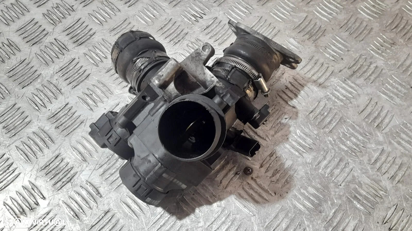 CORPO BORBOLETA VALVULA EGR MINI COOPER R56 1.6D 16V 109CV 9HZ 9655971880 CLUBMAN R55 CABRIO R57 - 3