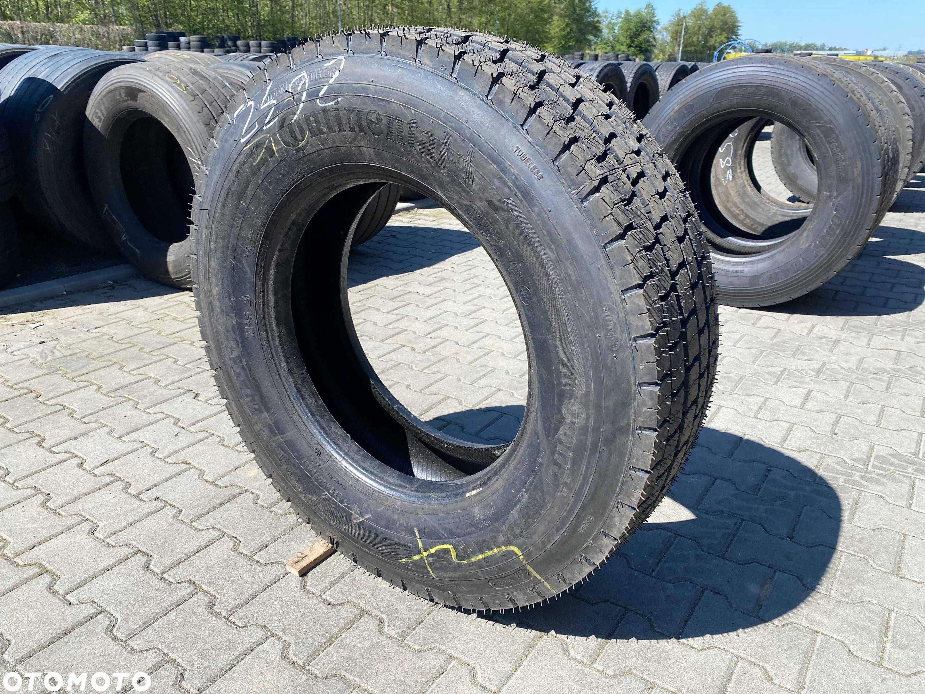 Opona 315/70R22.5 TYP CONTINENTAL HDR Napędowa 100% Bieżnika - 5