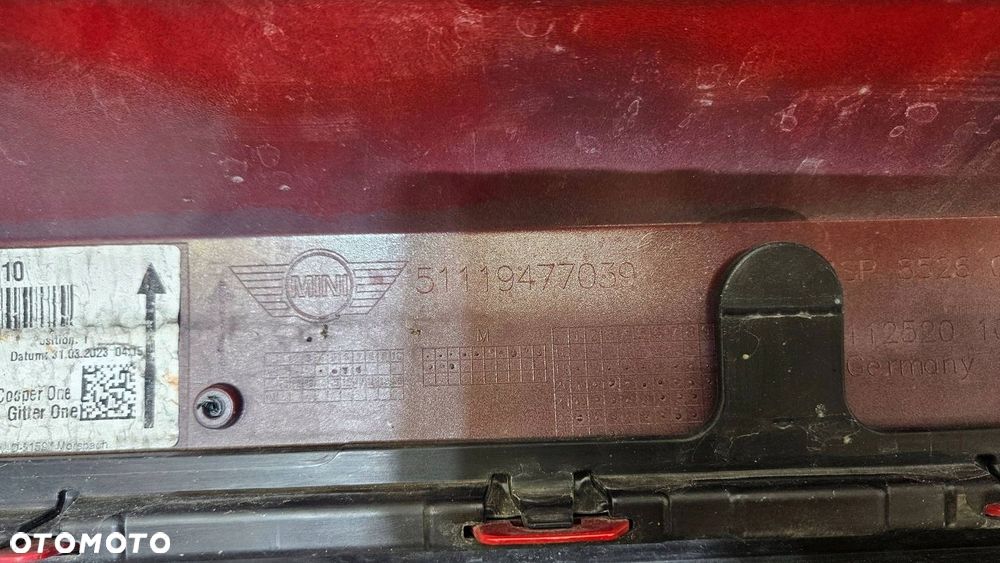ZDERZAK PRZÓD PRZEDNI MINI COUNTRYMAN F60 LIFT LCI 9477039 - 16