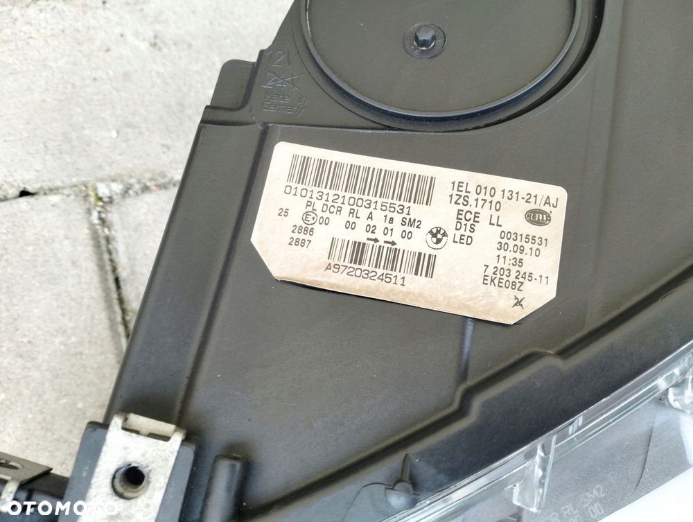 lampa lampy przednia przÓd lewa bmw 5 f10 f11 xenon - 4