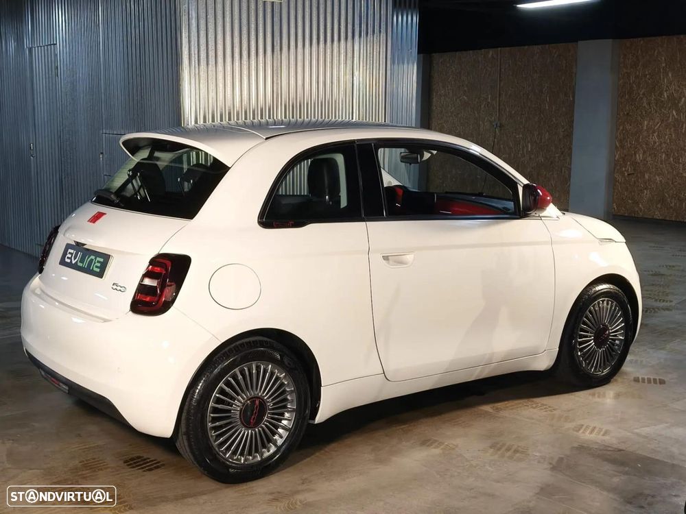 Fiat 500e 23,8kWh Red - 7