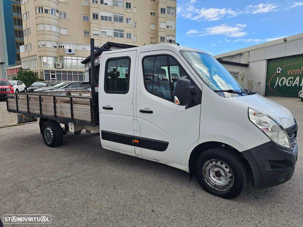 Renault MASTER CABINE DUPLA CAIXA ABERTA 7 LUGARES. - 7