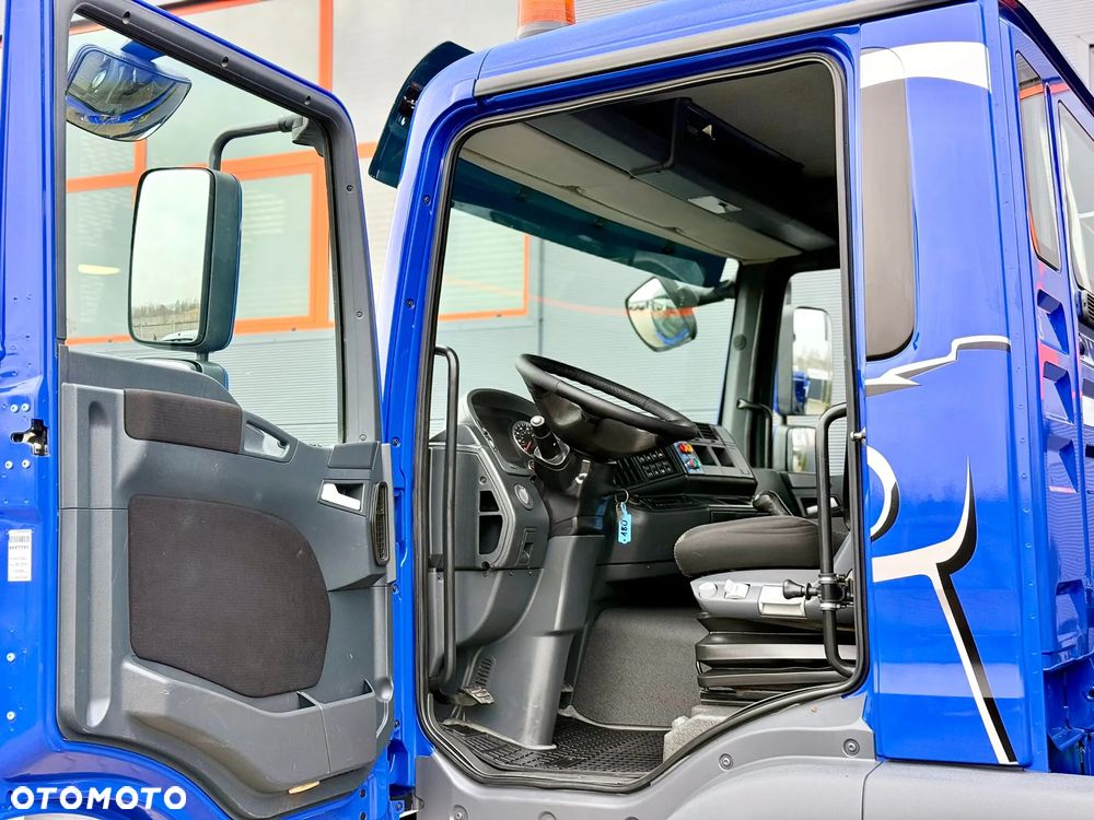 MAN TGM TGL TGS 18.250 // wywrotka 3-S + HDS HMF 1420 - K2 // budowlanka // energetyka //żuraw dzwig kran crane // Świeżo sprowadzony - 31