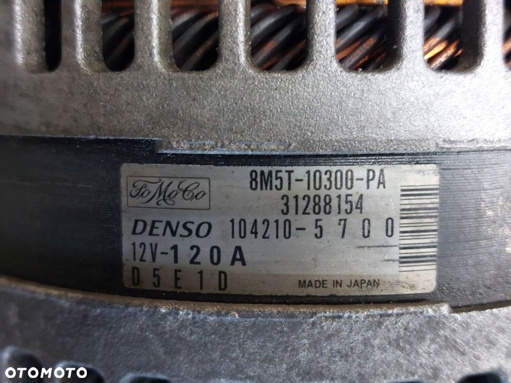 ALTERNATOR MAZDA 3 I BK 1.6 D 8M5T-10300-PA - 4
