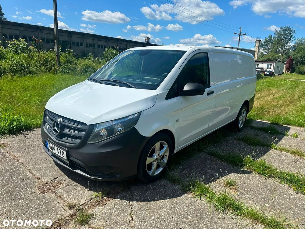 Mercedes-Benz VITO 2.1 diesel 190kM automat, WERSJA LONG L2H1, GWARANTOWANY PRZEBIEG! 2015 rok, ALUFELGI, CZUJNIKI PRKOWANIA, BEZWYPADKOWY! - 4