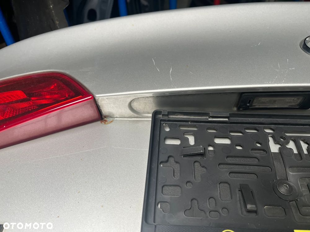AUDI A4 B8 SEDAN 08R- KLAPA BAGAŻNIKA TYŁ TYLNA LX7W KOMPLET - 9