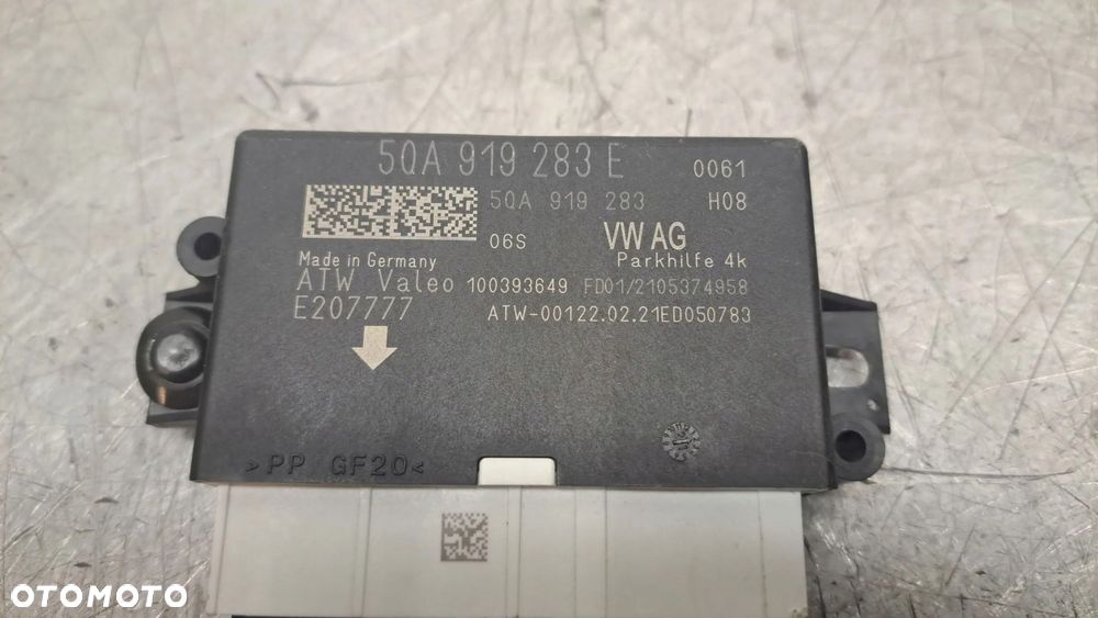 MODUŁ PARKOWANIA PDC AUDI A1 II 82A Audi Q3 F3 83A 5QA919283E - 3
