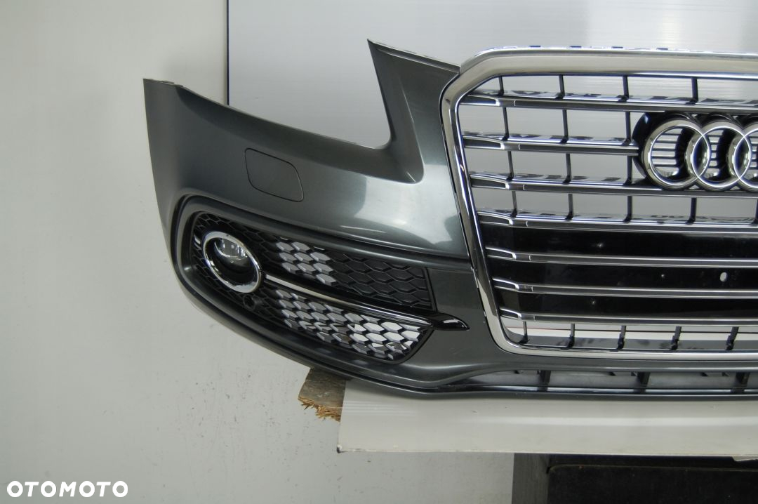 ZDERZAK AUDI Q5 S-LINE 8R LIFT 2012-2016 CHROMY oryginał - 3