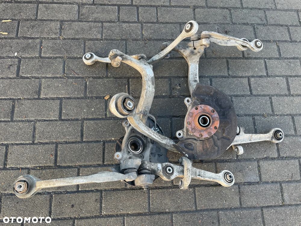 Audi A4 B6 B7 1,9 2,0 tdi 1,6B ZWROTNICA PIASTA LEWA PRAWA przód wahacze komplet - 6