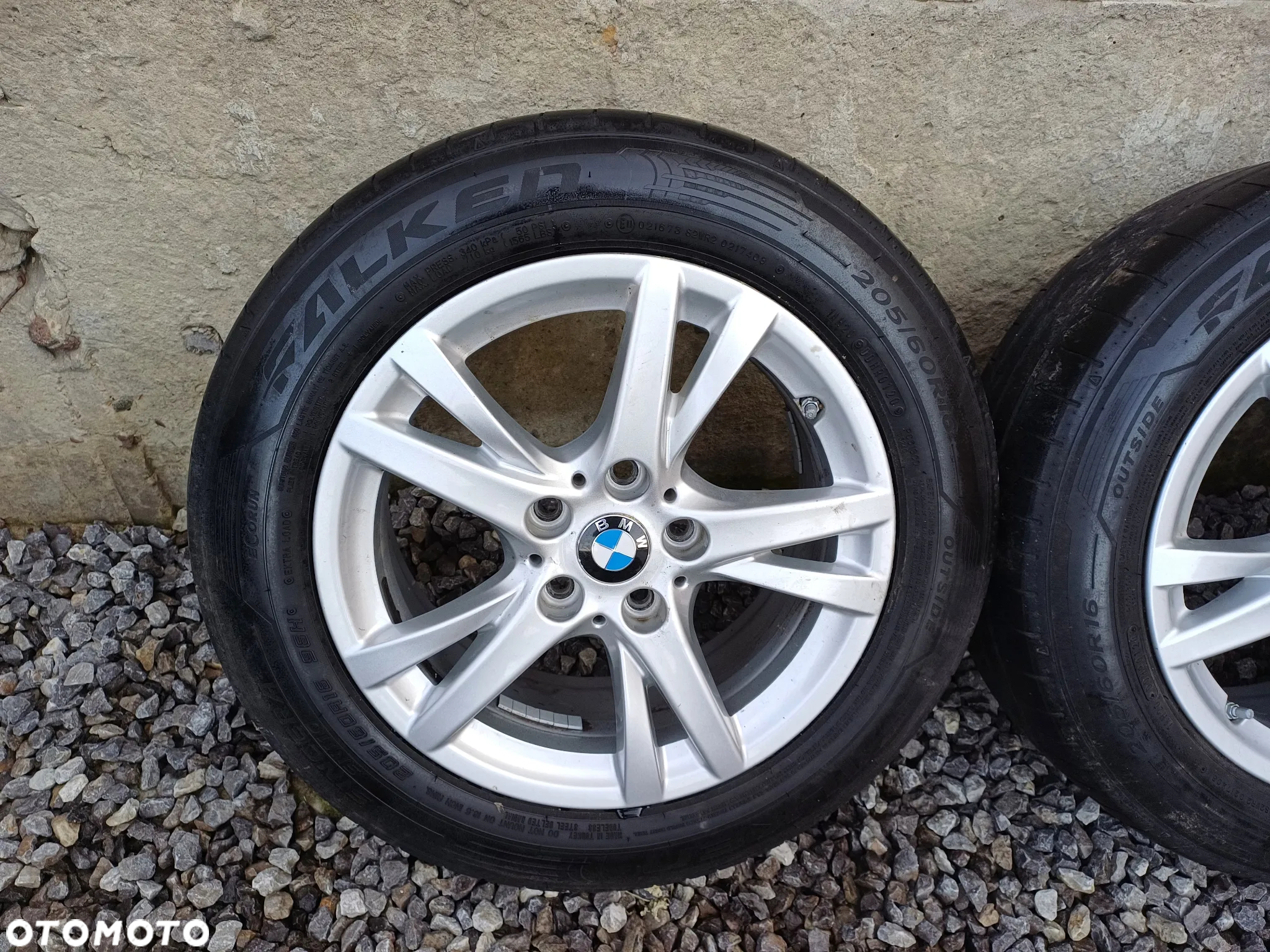 ALUFELGI 6874641 BMW 5X112 205/60/16 ET52 OTWÓR CENTRUJĄCY 66.5MM - 7