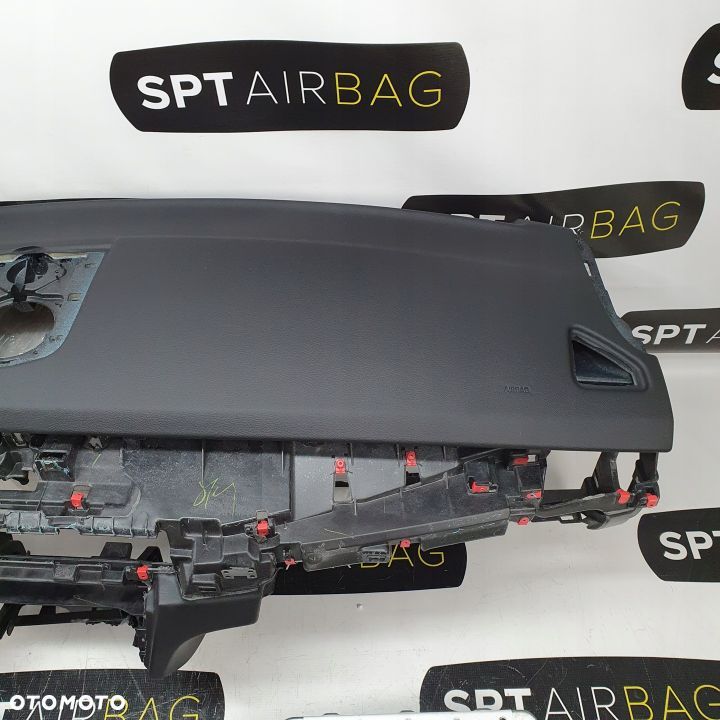 BMW X5 F15 X6 F16 DESKA ROZDZIELCZA KONSOLA KOKPIT PULPIT PODUSZKI AIRBAG AIR BAG PASY KIT SET - 4