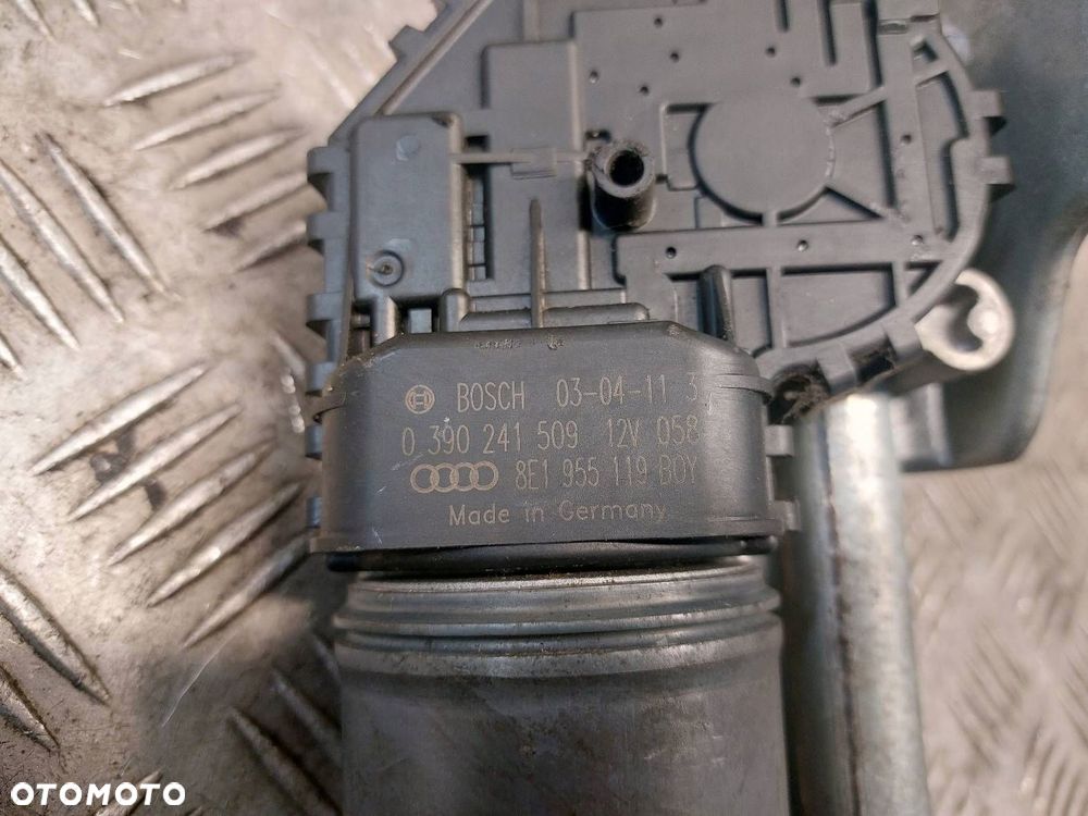 MECHANIZM WYCIERACZEK + SILNICZEK PRZÓD AUDI A4 B6 8E1955119 - 3