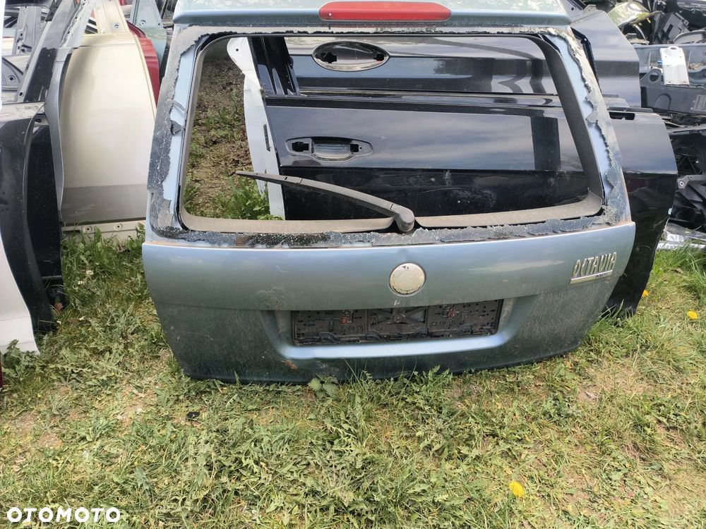skoda octavia II 2 kombi klapa bagażnika tył tylna - 1
