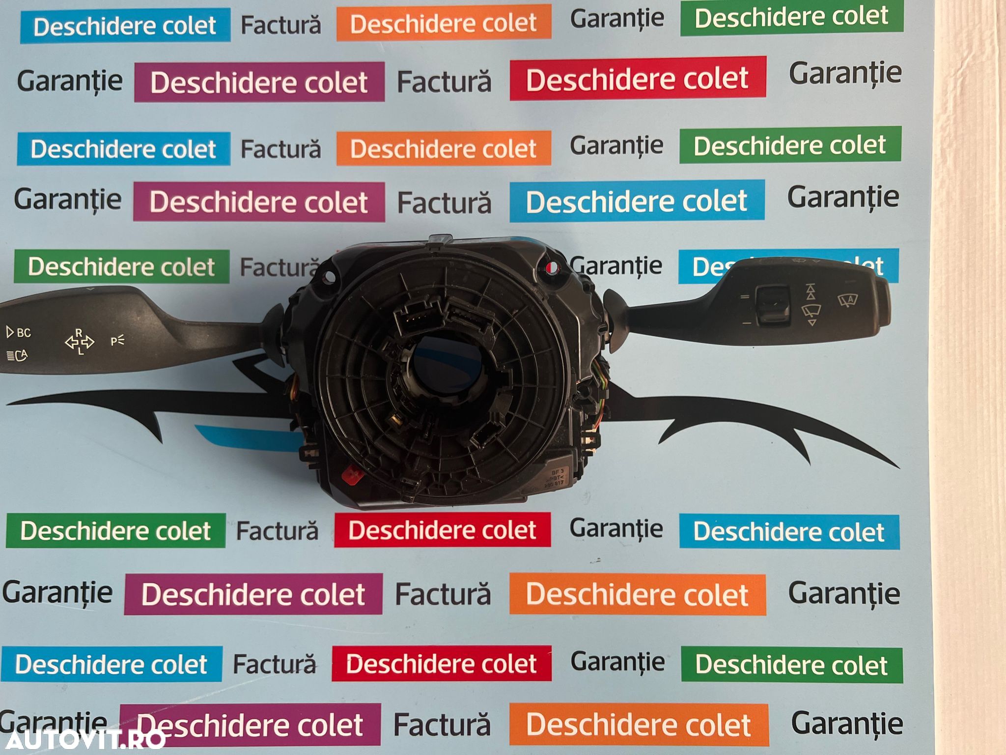 Bloc semnalizare stergatoare spira volan BMW F01 F02 F03 9204794 - 1