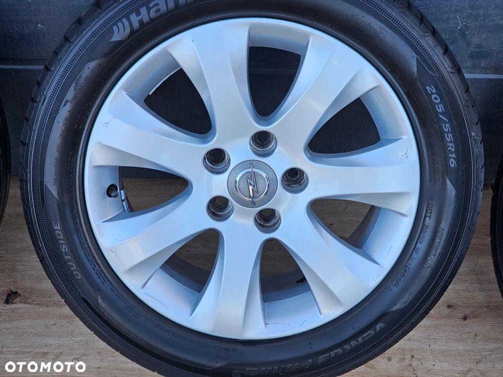 KOŁA FELGI ALUMINIOWE OPONY LETNIE OPEL ZAFIRA A ASTRA H VECTRA C SIGNUM MERIVA B 16 ' 5X110 ET37 - 5