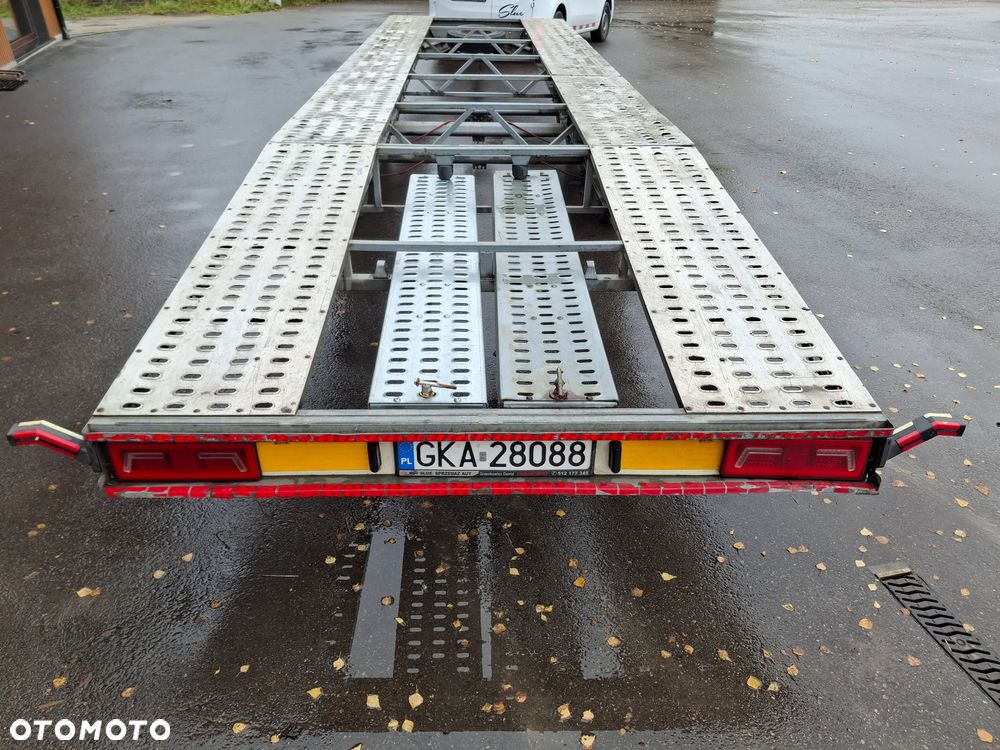Przyczepa Laweta Niewiadów 8 Metrów Aluminiowa 3 Osie 2017r 3500kg DMC Ładowność 2600kg - 7