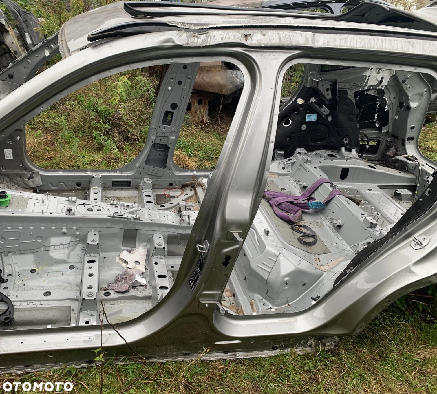 ĆWIARTKA LEWA STRONA DŁUGI PRÓG SŁUPEK B BMW X3 G01 X3M F97 - 1