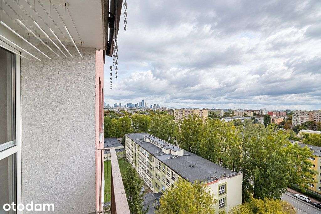 Ochota | 2 pokoje | balkon | panorama Warszawy