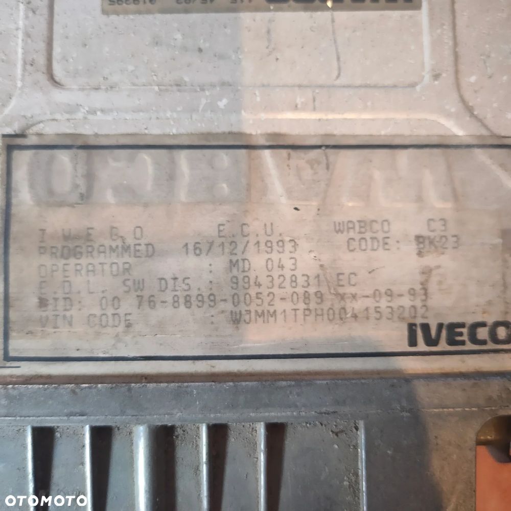 Sterownik WABCO Iveco 4460040660 ABS/ASR C3-4S/4M - 3