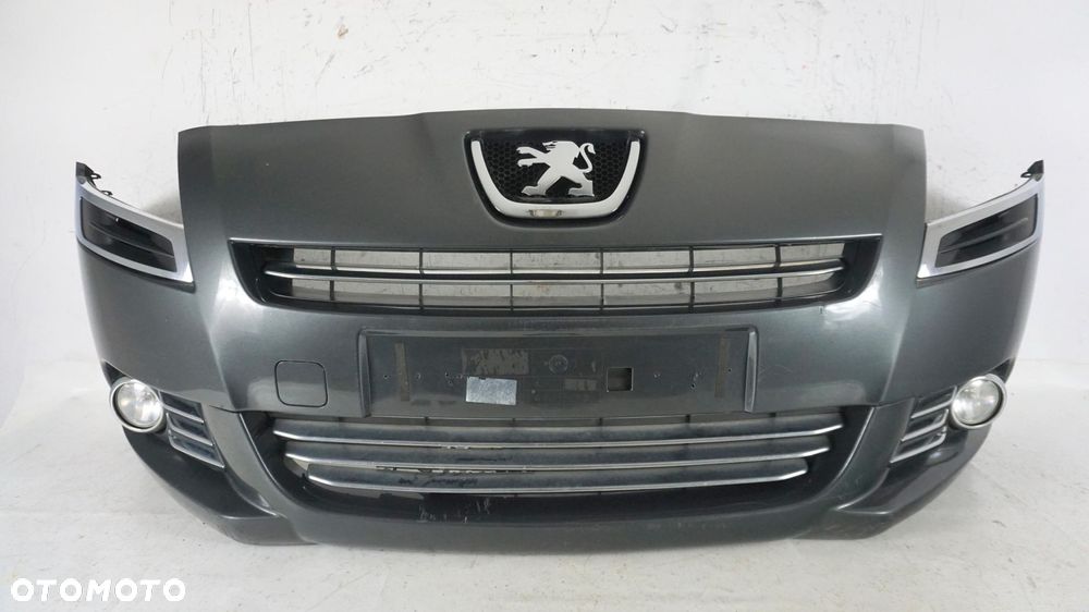 ZDERZAK PRZÓD PRZEDNI PEUGEOT 5008 I 1 09-13 KTPD 2009-2013 HALOGEN ATRAPA - 1